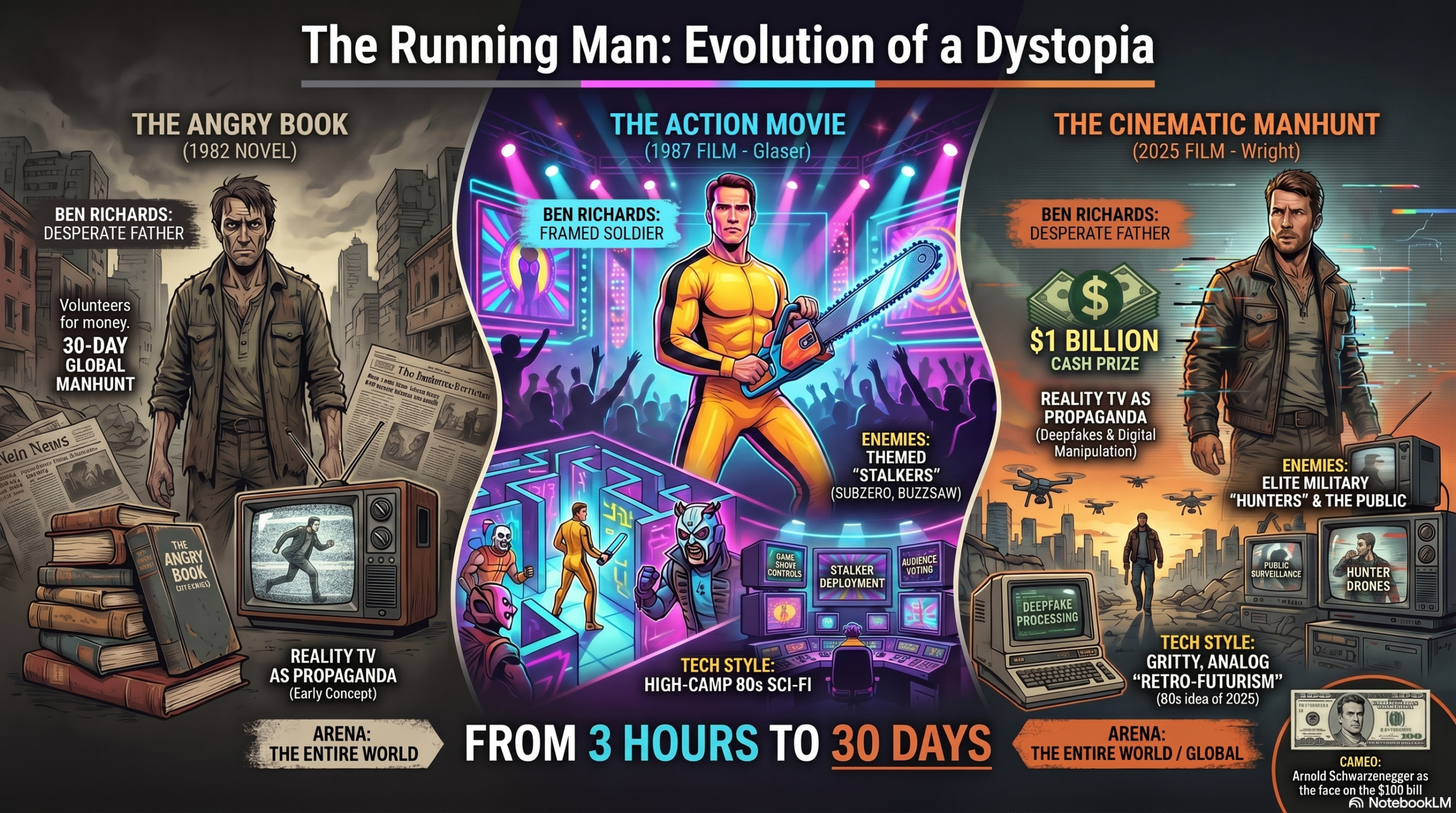 Beyond the Yellow Spandex: Why the Two Versions of “The Running Man” Are Worlds Apart Beyond the Yellow Spandex: Why the Two Versions of “The Running Man” Are Worlds Apart